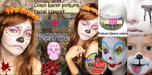 Aprende a hacer pintura blanca casera para la cara y prepara tu maquillaje de Catrina.