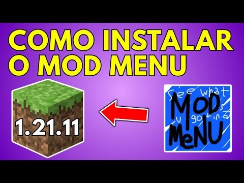 Como Instalar o Mod Menu para Minecraft 1.21.11