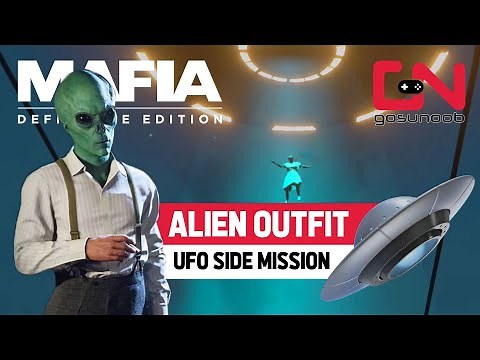 Mafia Definitive Edition How to Get ALIEN Outfit - UFO Side Mission Free Ride