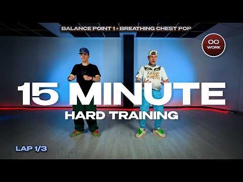 Krump Basic TUTORIAL - Balance point, Bounce, breathing CHEST POP ( practical lesson )