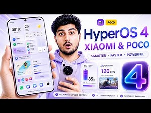 HyperOS 4 Official Features Breakdown | XIAOMI & POCO Latest Os