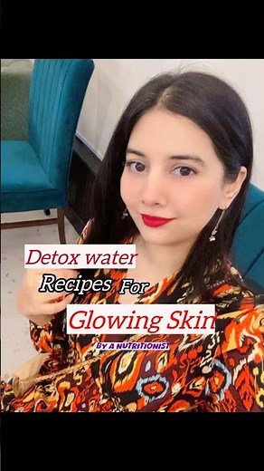 Detox Water Recipes for Glowing Skin | Clear Skin Naturally ✨💧