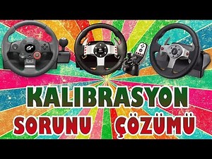 Logitech G27 Kalibrasyon Sorunu Çözümü[Ortalanmama Sorunu]