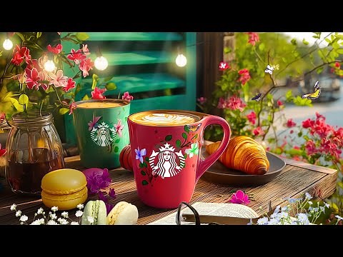 【カフェ bgm リラックス】朝スタバジャズからキマる🎵Summer Jazz Starbucks Music🍉️夏が到来したら、カフェで流したい5月の心地よいジャズ🌿勉強や仕事、リラックスに最適です