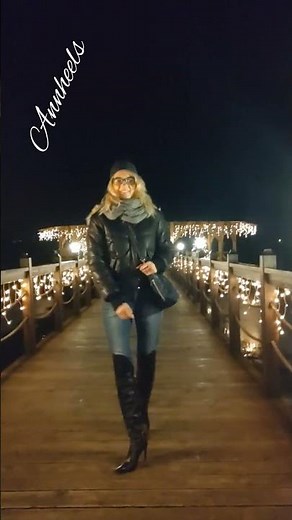 Ania-super walk in boots #legs #shorts #boots