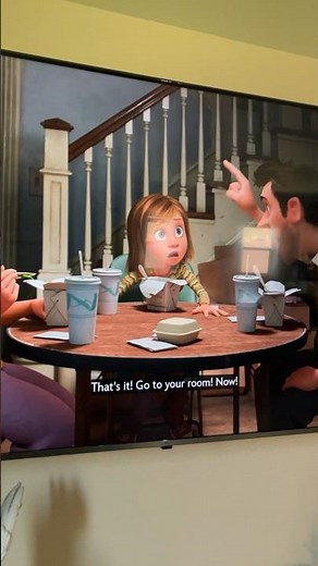 Inside out dinner scene