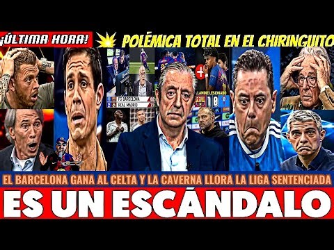 🚨¡ROTOS! EL BARCELONA SUPERA ROBO DIRIGIDO DEL REAL MADRID A 9 PUNTOS LAMINE KO Y EL CHIRINGUITO HOY