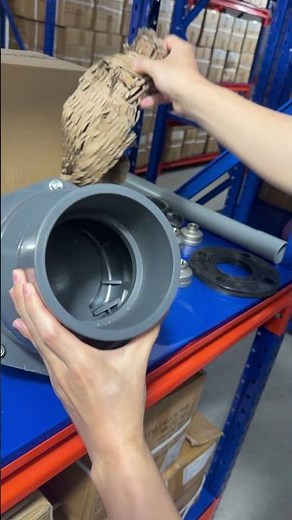Van 1 chiều nhựa lá lật dán keo DN100