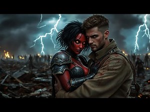 The Alien Vampire Queen Closed Her Eyes To Die, But When She Woke Up She Saw A Human Holding Her.