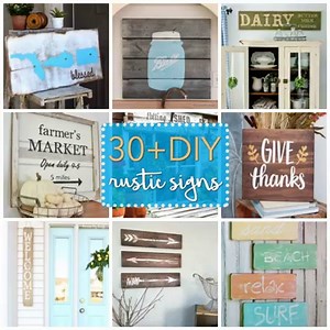 20K views · 505 reactions | 30+ DIY RUSTIC SIGN PROJECTS -- https://craftsbyamanda.com/30-diy-rustic-sign-projects/ | Things I Love | Facebook