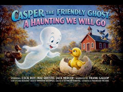 ⁣⁣⁣CASPER THE FRIENDLY GHOST: A HAUNTING WE WILL GO (1949) | Short 𝙁𝙪𝙡𝙡 𝙈𝙤𝙫𝙞𝙚 🎥 𝙃𝘿