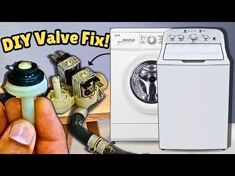 How to Easily Open a Jammed Washing Machine Water Valve!