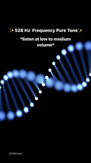 2.2K views · 64 reactions | 528 Hz Miracle Tone Frequency ✨ Listen at low to medium volume This Solfeggio frequency is known to to attract abundance & promote healing to your body. ❤️ Comment “LOVE” to claim your MIRACLES! ✨❤️溺 #528hz #miracletone #abundance #meditation #meditationmusic #solfeggiofrequencies | 5D Waves | Facebook