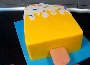 Giant ice cream cake! By: Just Cake It - Cake Decorating Videos | Fashion style