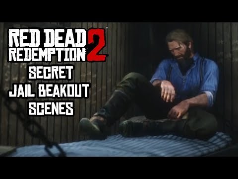 All Arthur Secret Jail Breakout Cutscenes Red Dead Redemption 2 (By Other Gang Members)