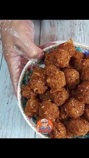 How to make sweet-filled Khanom Thian