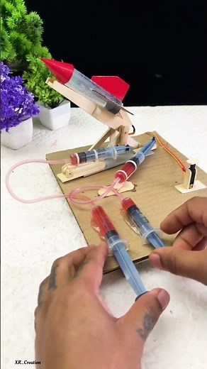 A DIY Rocket Built in This Video!It Actually Flew! #diyrocket