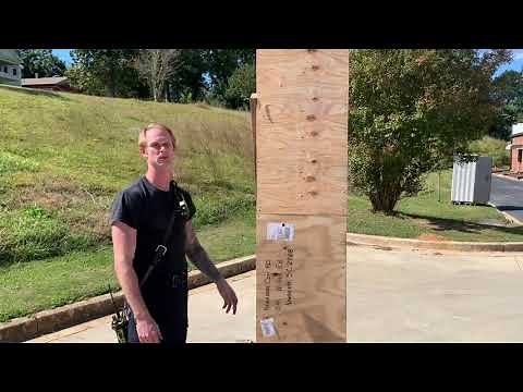 Balloon Frame Construction Fire Demonstration