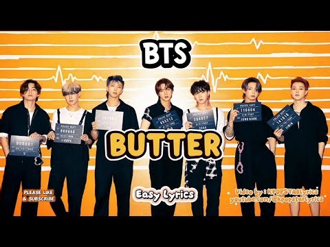 BTS Butter easy lyrics