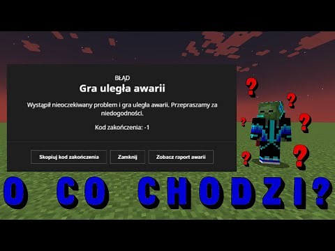 Błąd w Minecraft kod zakończenia: -1 | Jak to naprawić?