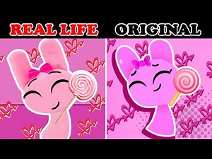 Sprunki incredibox tiktok compilation | ORIGINAL vs Plush REAL LIFE