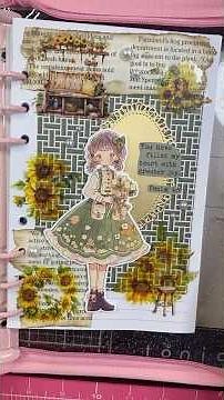 Psalm 4:7 Decorate Bible Journal Page #journaling #biblejournaling #minibinder