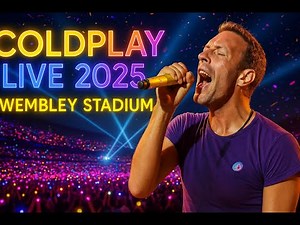 Coldplay – My Universe & A Sky Full of Stars (Live at Wembley Stadium 22/08/2025) 4K