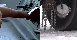 Here's Why Emergency Vehicles Have Chains Hanging From The Bottom