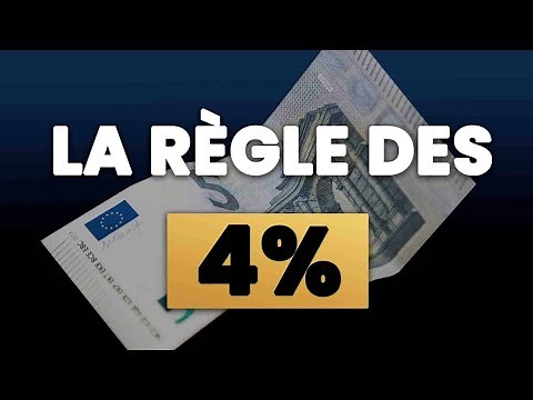 La règle des 4% pour vivre de la Bourse