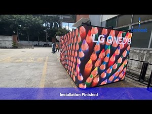 FO Series Outdoor P4.4 Waterproof High Brightness Front Service Curved LED Display