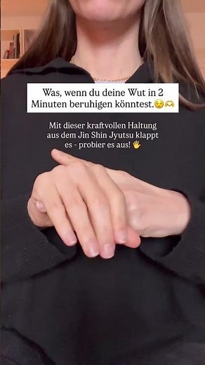 Dieser Finger bringt Dich zurück in Deine Lebendigkeit ✨