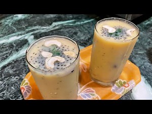 Mango Milkshake Recipe | Simple And Easy Way to Make Mango Milkshake