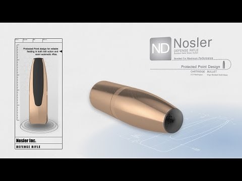 Nosler DEFENSE Rifle Ammunition