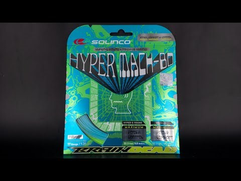 a trippy offering! || Solinco Hyper Mach BD Tennis String Review