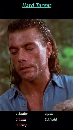Hard Target (1993) – Jean-Claude Van Damme Grabs the Snake Behind the Heroine