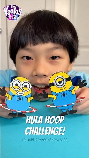 Easy Minion Paper Toy That Actually Hula Hoops! Let's Find Out! DIY Easy Kid Craft #minions