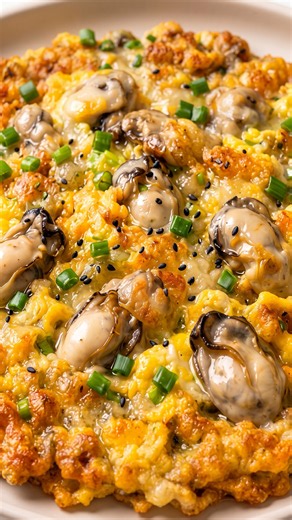Crispy Outside, Juicy Inside! The Ultimate Savory Oyster Omelet A Seasonal Table