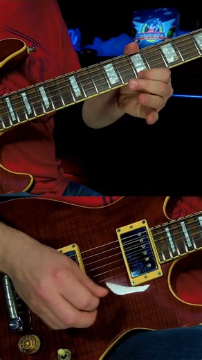 Melodic Guitar Movement 4ths & 5ths Stack #guitarshorts #intervalstack #fourthsandfifths #harmony