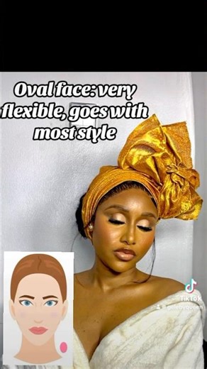 How To Choose The Right Gele For Your Face Shape #gelestylist #geleforfaceshape