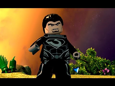 LEGO Batman 3: Beyond Gotham - General Zod Free Roam Gameplay (Man Of Steel DLC)