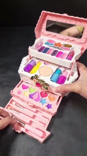 Kawaii Makeup Kit for young girls | makeup set toys #toys #makeup