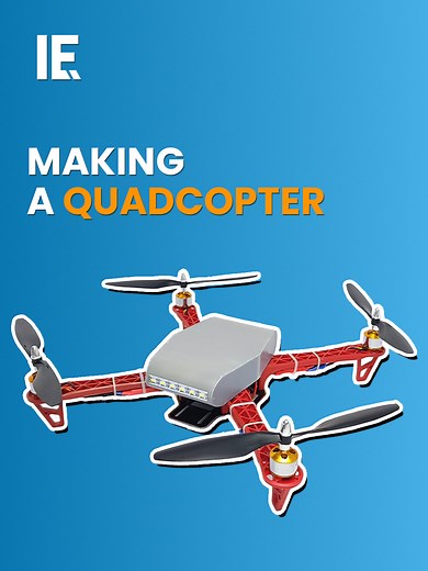 You can build a quadrocopter at home using brushless motors, electronic speed controllers, an LCD flight control board, a transmitter, and carbon-nylon propellers. Once assembled, your homemade quadrocopter is ready for flight! #quadrocopter #brushlessmotors #electronicspeedcontrollers