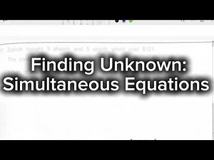 Challenging PSR Question: Algebraic Simultaneous Equations