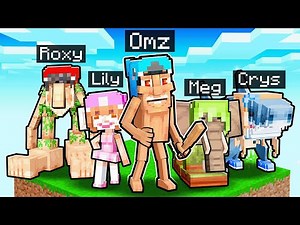 Surviving on One BRAINROT Block in Minecraft!