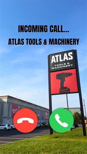Atlas Tools & Machinery on Instagram: "Incoming Call from Atlas📞 Shop Canada's Best Tool Store - Online & In-Store! With locations in Toronto & Vaughan, we're here to serve you wherever you are! 📍111 Creditview Road, Vaughan 📍871 Islington Avenue, Etobicoke + ONLINE👇👇👇👇👇👇👇 🌐WWW.ATLAS-MACHINERY.COM #ToolStore #Canada #Canadian #ToolsOfTheTrade #Calling #AnswerTheCall #PhoneCall #Tools #AtlasMachinery #CoolTools #Machinery #Vaughan #Toronto"