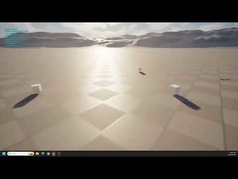 Unreal Engine: Object Pooling and NPC Behavior Test