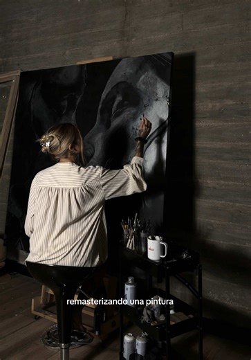 Remasterizando una pintura gigante con estilo