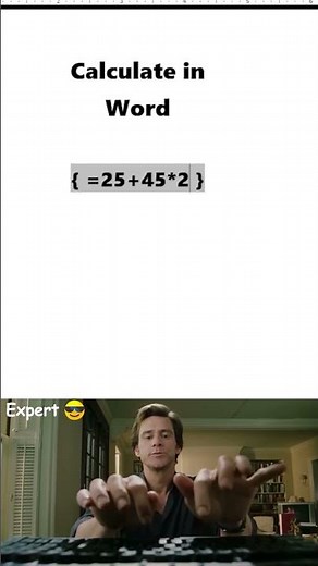 Word Formula Calculation Explained