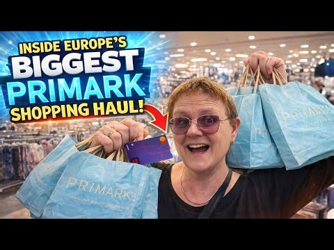 Shopping Haul Inside Europe’s Biggest Primark