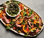 Steak And Sweetcorn Salad With Chimichurri | Tesco Real Food